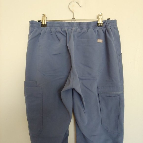 Figs womens scrub pants with drawstring in periwinkle size XS - Picture 6 of 12